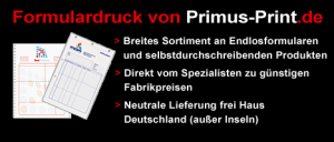 Formulardruck bei Primus-Print.de